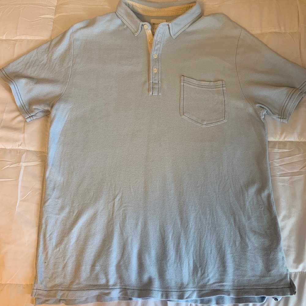Billy Reid short sleeve polo